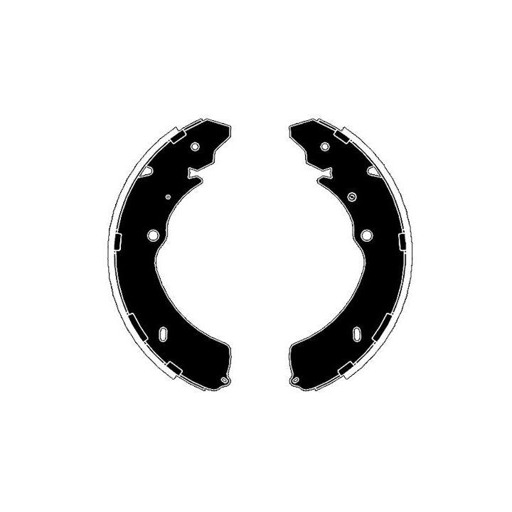 Stabdžių trinkelių komplektas RAICAM RA29550