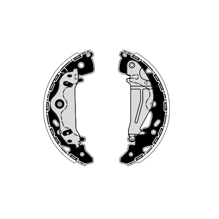 Stabdžių trinkelių komplektas RAICAM RA29570