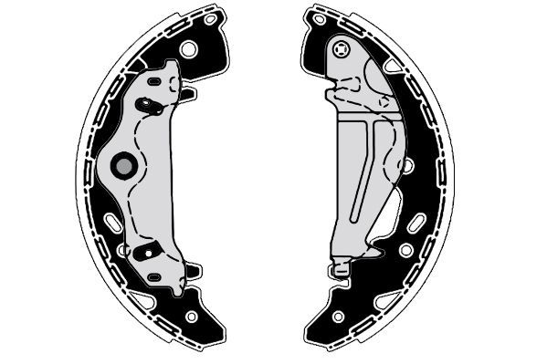 Stabdžių trinkelių komplektas RAICAM RA29570