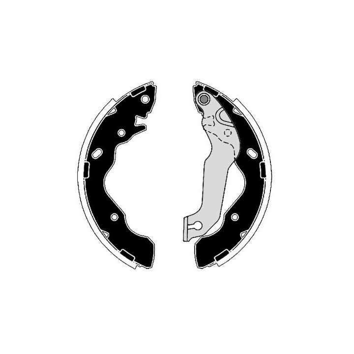 Stabdžių trinkelių komplektas RAICAM RA29580