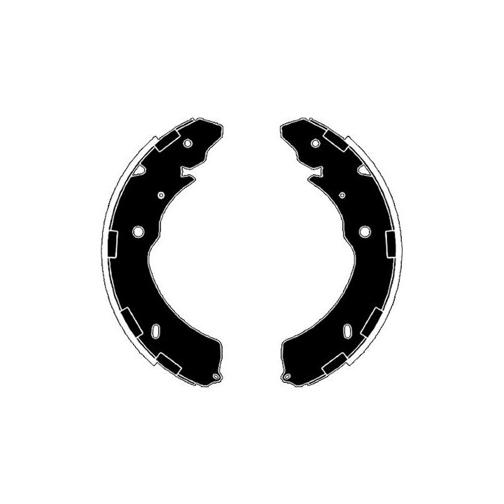 Stabdžių trinkelių komplektas RAICAM RA29670