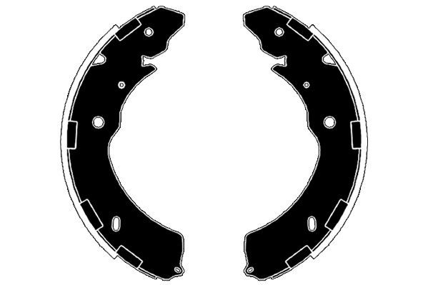 Stabdžių trinkelių komplektas RAICAM RA29670