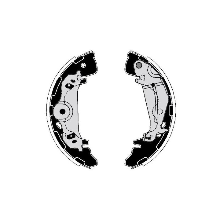 Stabdžių trinkelių komplektas RAICAM RA29740