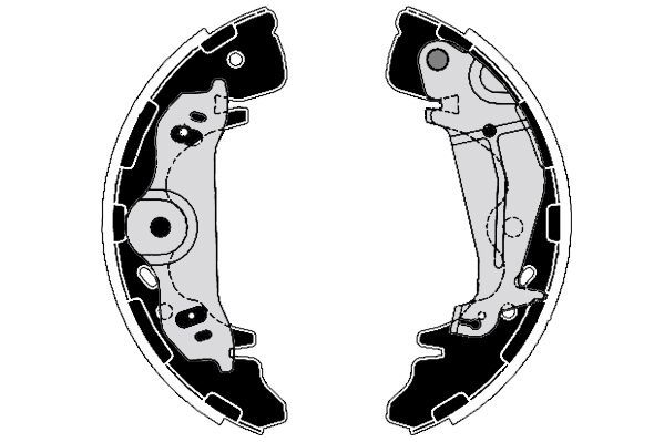 Stabdžių trinkelių komplektas RAICAM RA29740