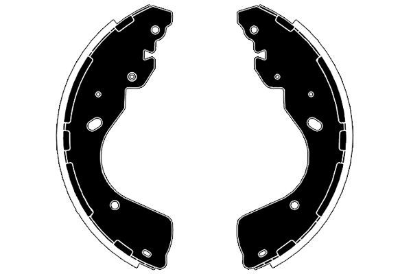 Stabdžių trinkelių komplektas RAICAM RA29770