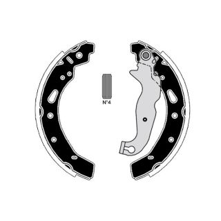 Stabdžių trinkelių komplektas RAICAM RA30010