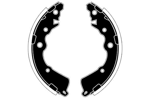 Stabdžių trinkelių komplektas RAICAM RA30110