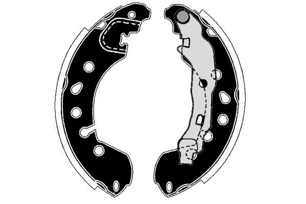 Stabdžių trinkelių komplektas RAICAM RA30130