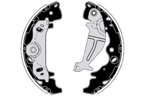 Stabdžių trinkelių komplektas RAICAM RA30280