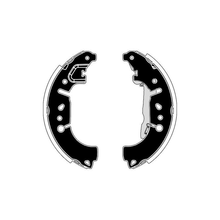 Stabdžių trinkelių komplektas RAICAM RA30620