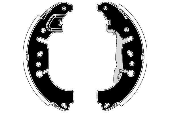 Stabdžių trinkelių komplektas RAICAM RA30620