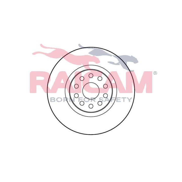 Stabdžių diskas RAICAM RD00012