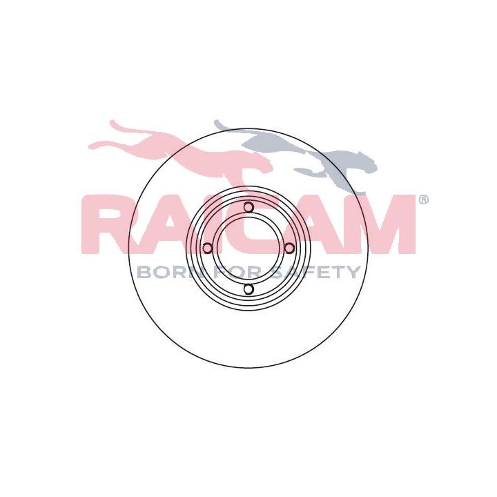 Stabdžių diskas RAICAM RD00021