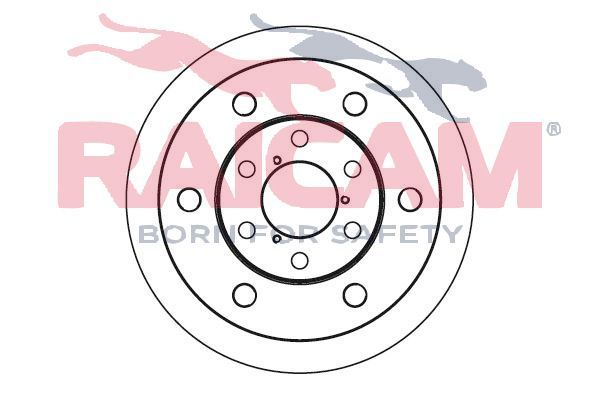 Stabdžių diskas RAICAM RD00184