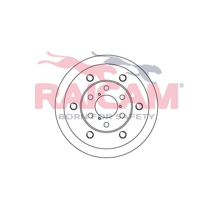 Stabdžių diskas RAICAM RD00191