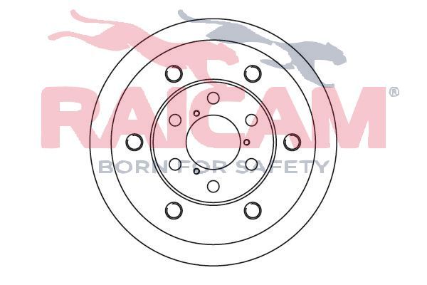 Stabdžių diskas RAICAM RD00191