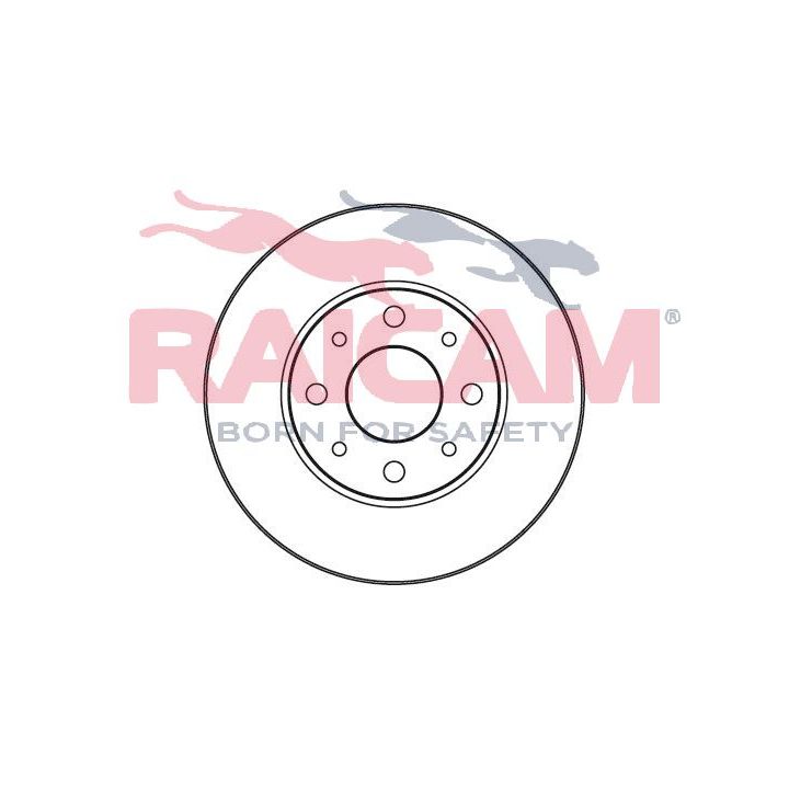 Stabdžių diskas RAICAM RD00195