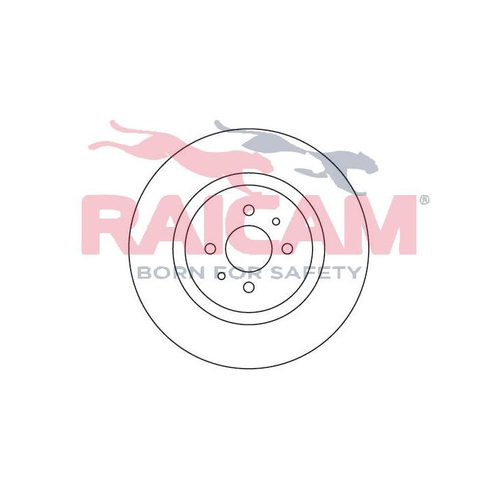 Stabdžių diskas RAICAM RD00196