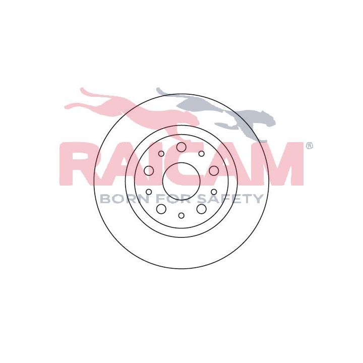 Stabdžių diskas RAICAM RD00198