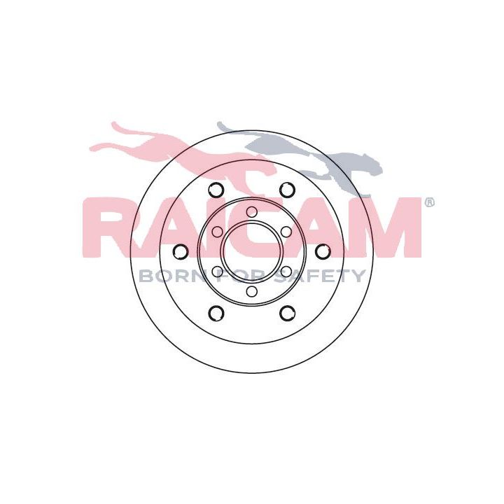 Stabdžių diskas RAICAM RD00202
