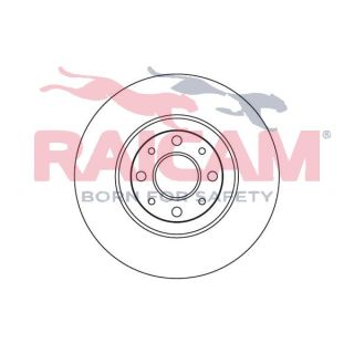 Stabdžių diskas RAICAM RD00207