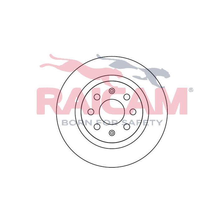 Stabdžių diskas RAICAM RD00213