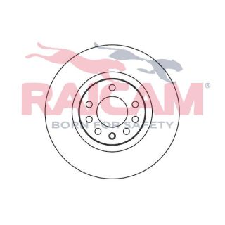 Stabdžių diskas RAICAM RD00214