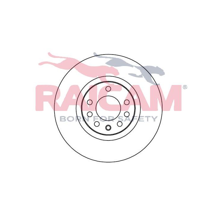 Stabdžių diskas RAICAM RD00214