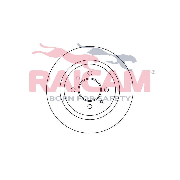 Stabdžių diskas RAICAM RD00361