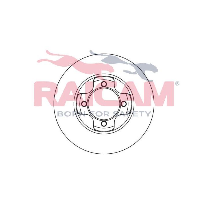 Stabdžių diskas RAICAM RD00379