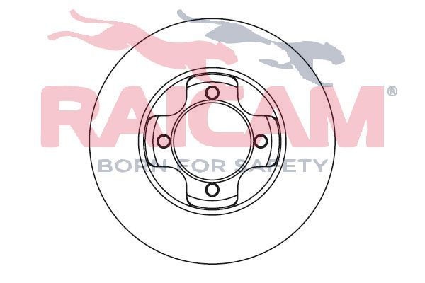 Stabdžių diskas RAICAM RD00379