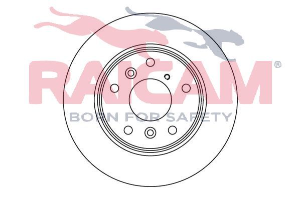 Stabdžių diskas RAICAM RD00383