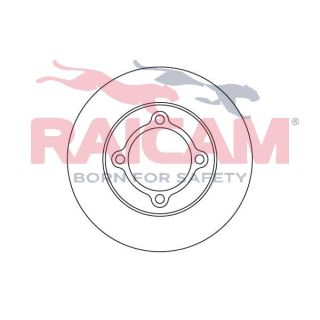 Stabdžių diskas RAICAM RD00398