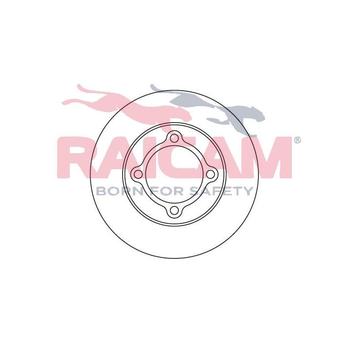 Stabdžių diskas RAICAM RD00398