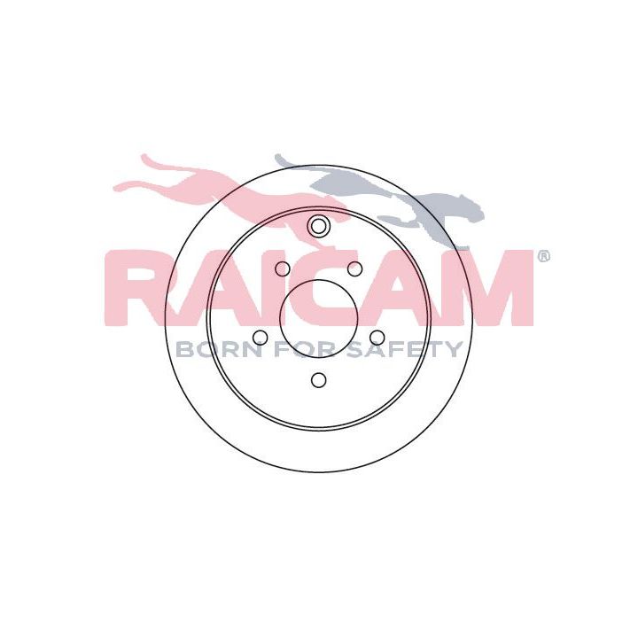 Stabdžių diskas RAICAM RD00402