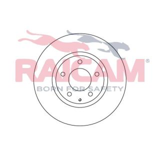 Stabdžių diskas RAICAM RD00406