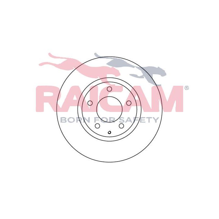 Stabdžių diskas RAICAM RD00406