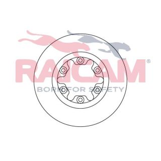 Stabdžių diskas RAICAM RD00414