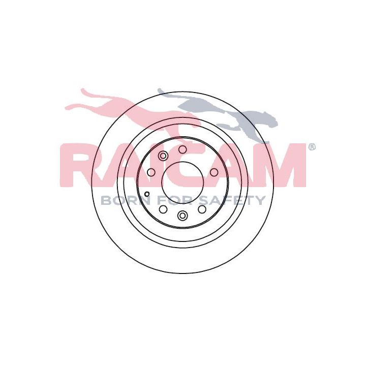 Stabdžių diskas RAICAM RD00419