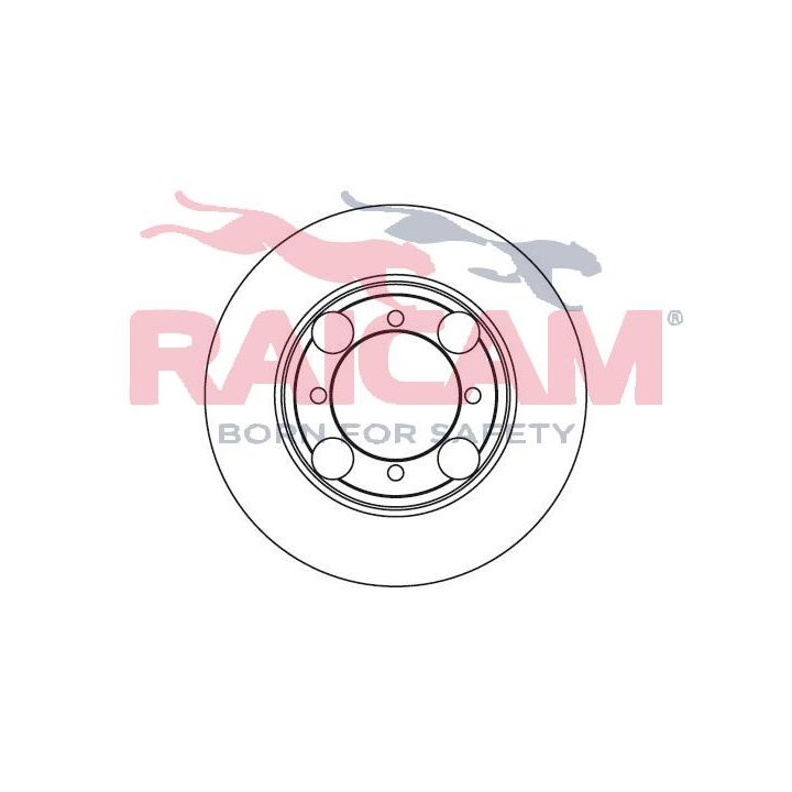 Stabdžių diskas RAICAM RD00506