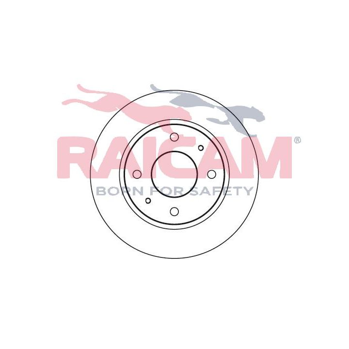Stabdžių diskas RAICAM RD00508