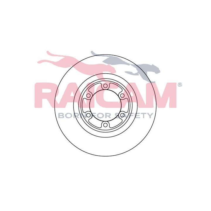 Stabdžių diskas RAICAM RD00521