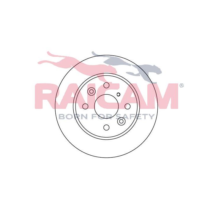 Stabdžių diskas RAICAM RD00541