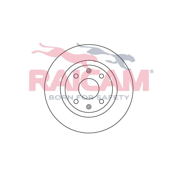 Stabdžių diskas RAICAM RD00542