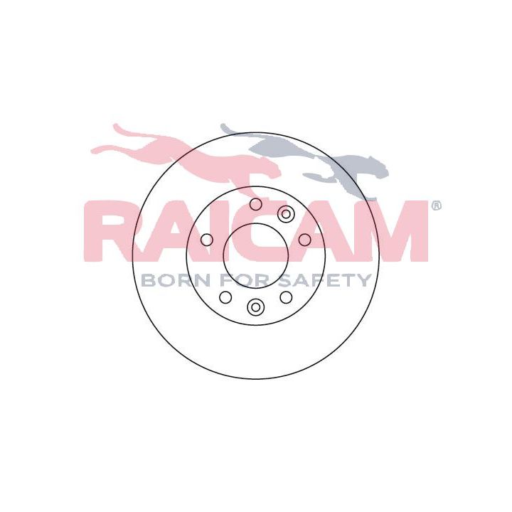 Stabdžių diskas RAICAM RD00545