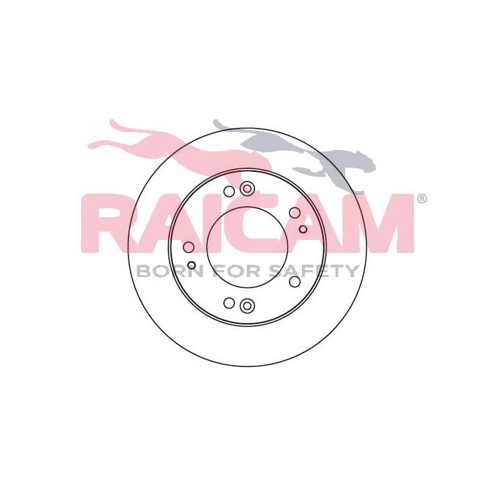 Stabdžių diskas RAICAM RD00548