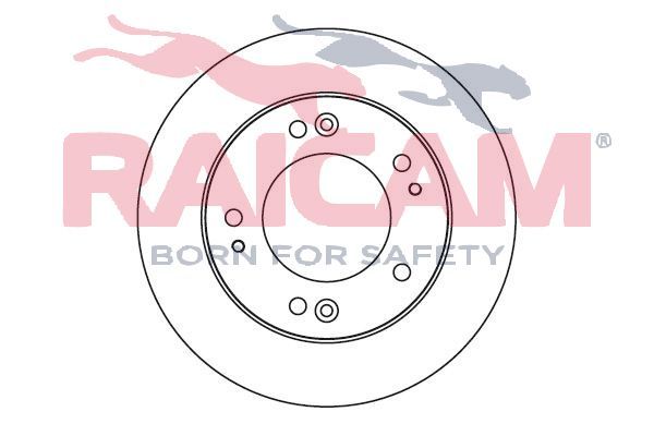 Stabdžių diskas RAICAM RD00548