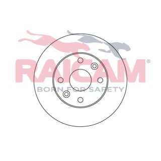 Stabdžių diskas RAICAM RD00549
