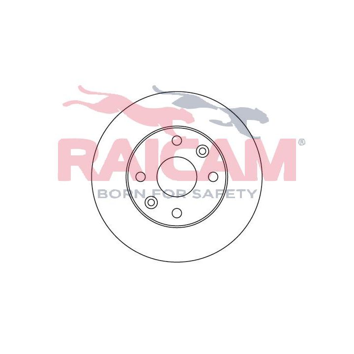 Stabdžių diskas RAICAM RD00549
