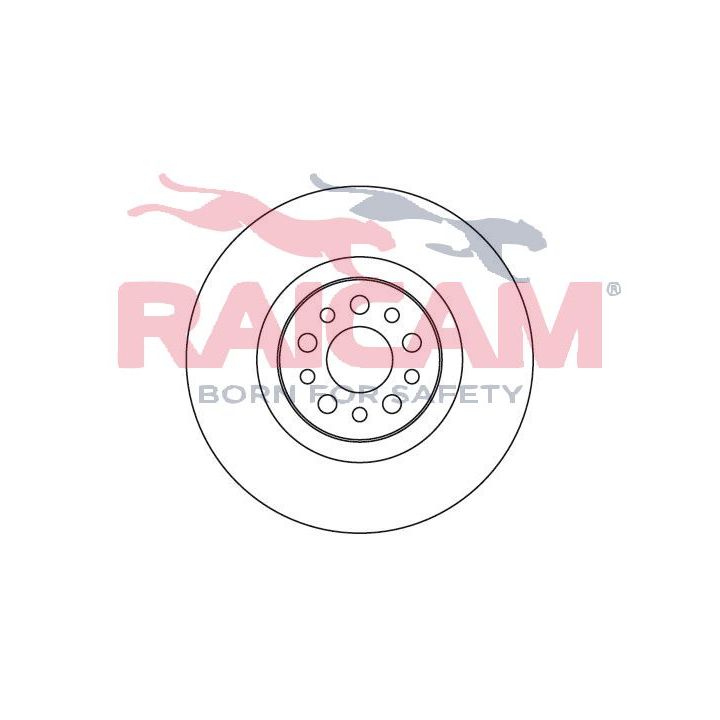 Stabdžių diskas RAICAM RD00644